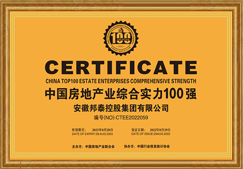 中國房地產業(yè)綜合實力100強